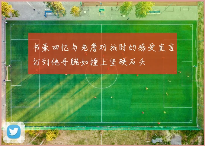 书豪回忆与老詹对抗时的感受直言打到他手腕如撞上坚硬石头
