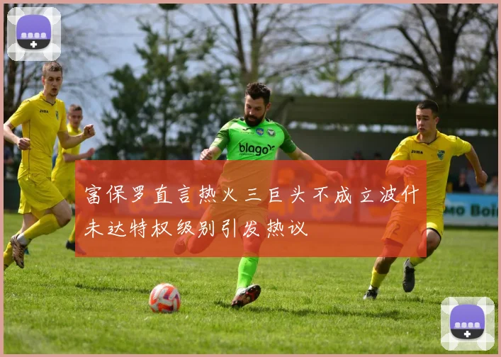 富保罗直言热火三巨头不成立波什未达特权级别引发热议
